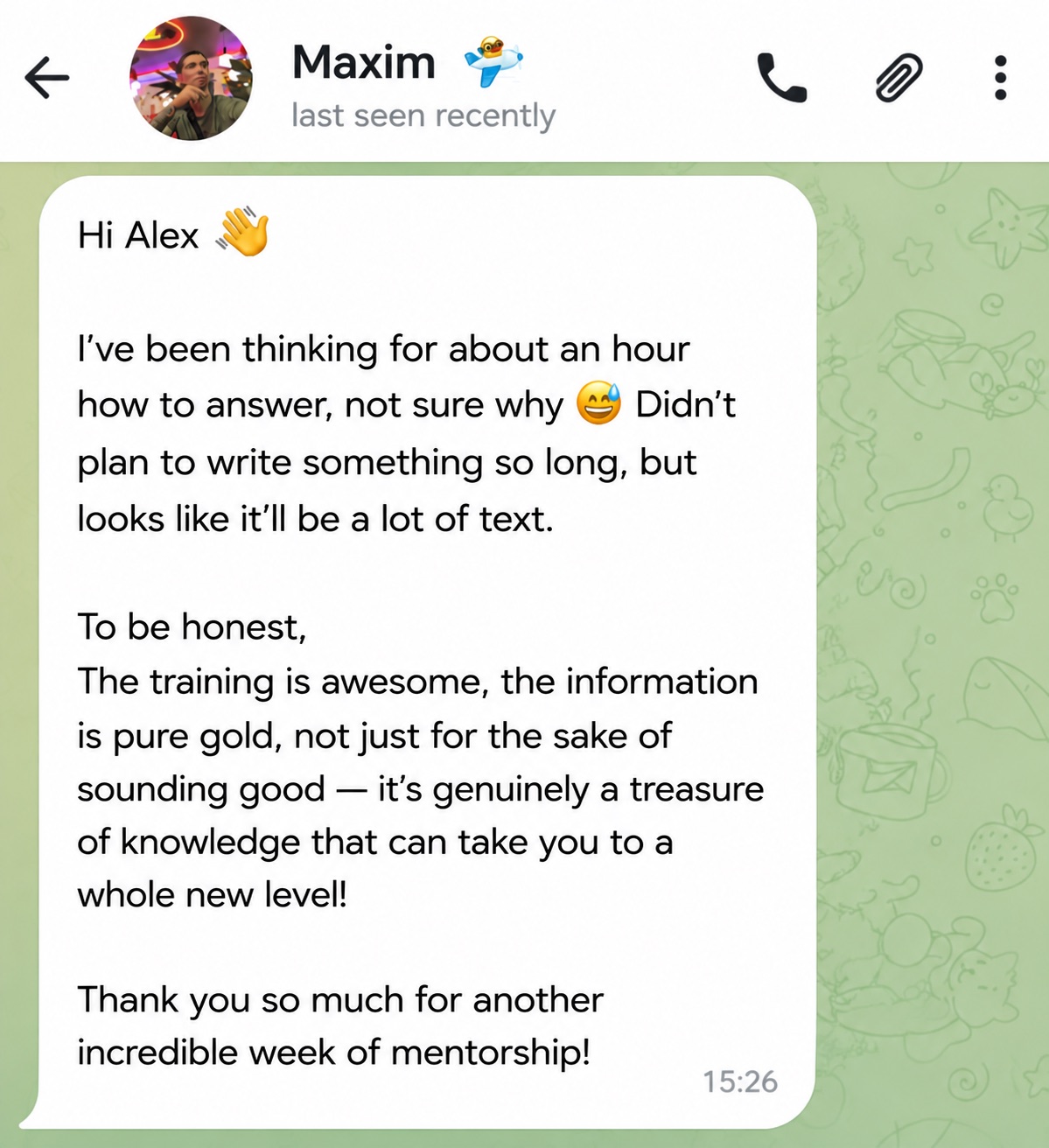 Student review 14